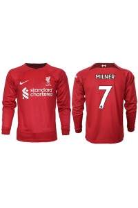 Liverpool James Milner #7 Voetbaltruitje Thuis tenue 2022-23 Lange Mouw